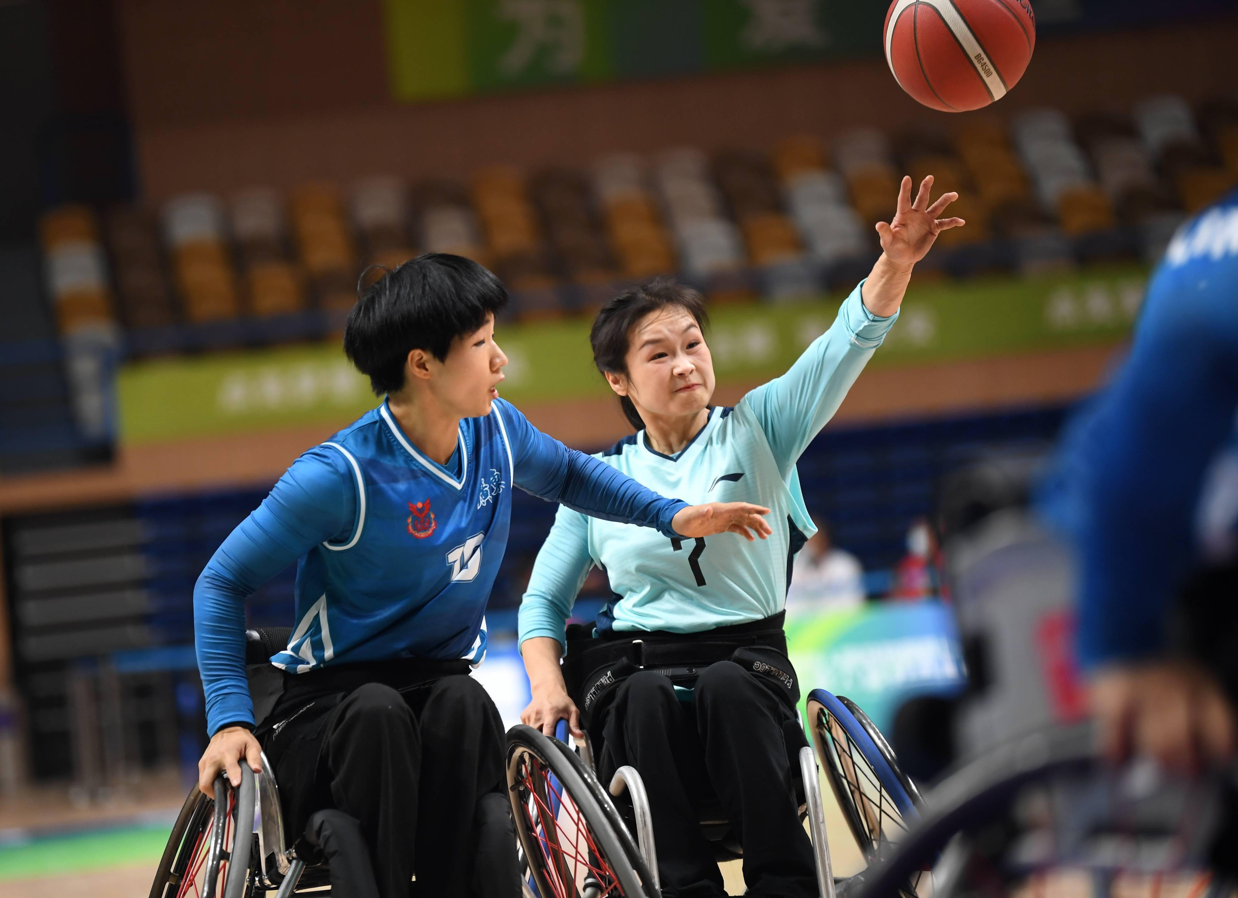 残运会——轮椅篮球:广东女队夺冠