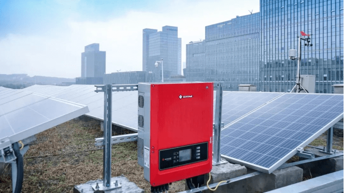 上海市第二中级人民法院装机容量:80kw选用逆变器:固德威gw25k-dt项目
