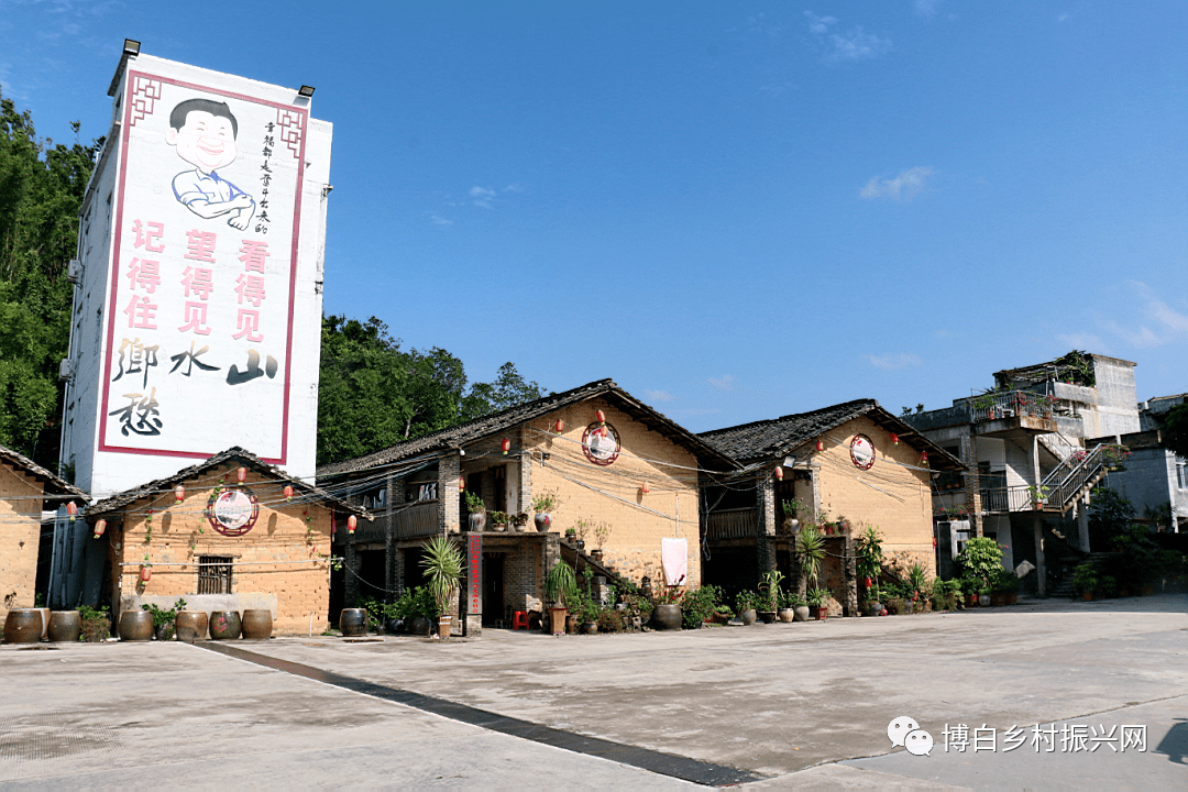 博白这两村屯环境好生态美村民的幸福感爆满