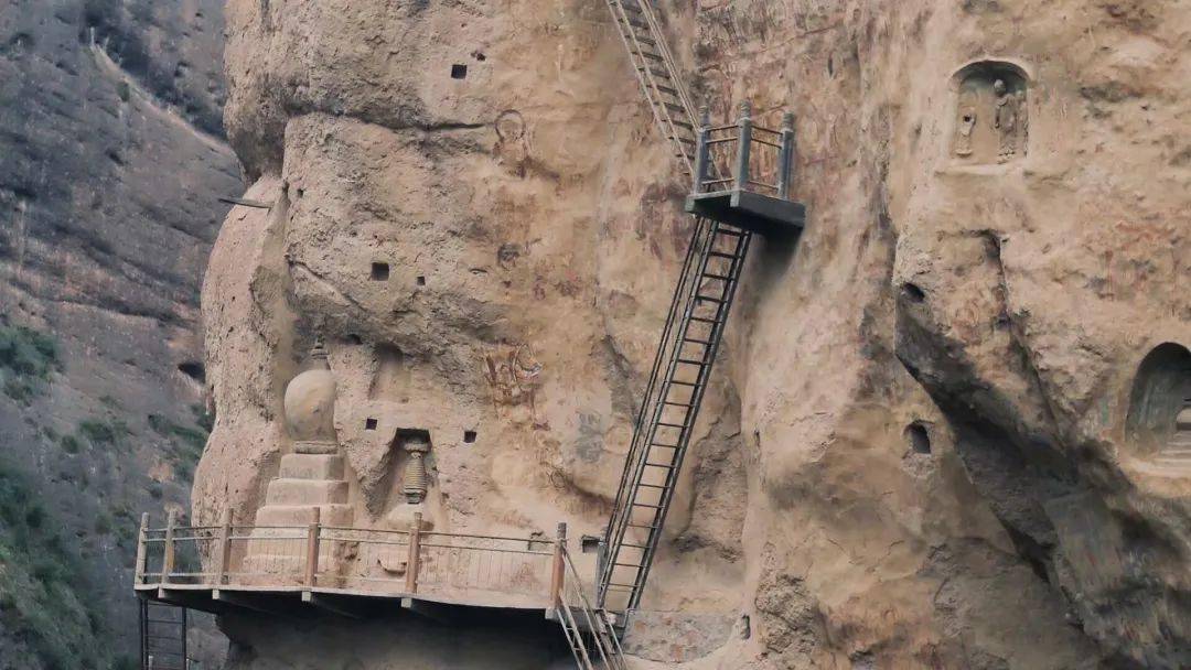 河西走廊 | 拉梢寺石窟