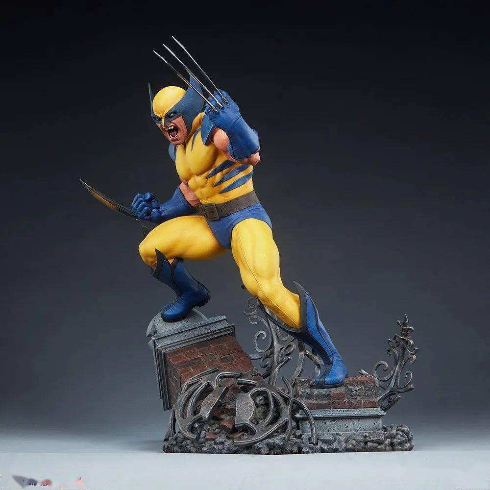 美系sideshowxpcs新品13x战警wolverine金刚狼全身雕像