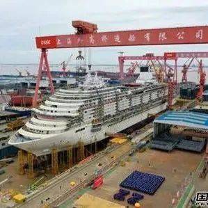 里程碑!历时731天!首艘国产大型邮轮实现全船贯通_薄板