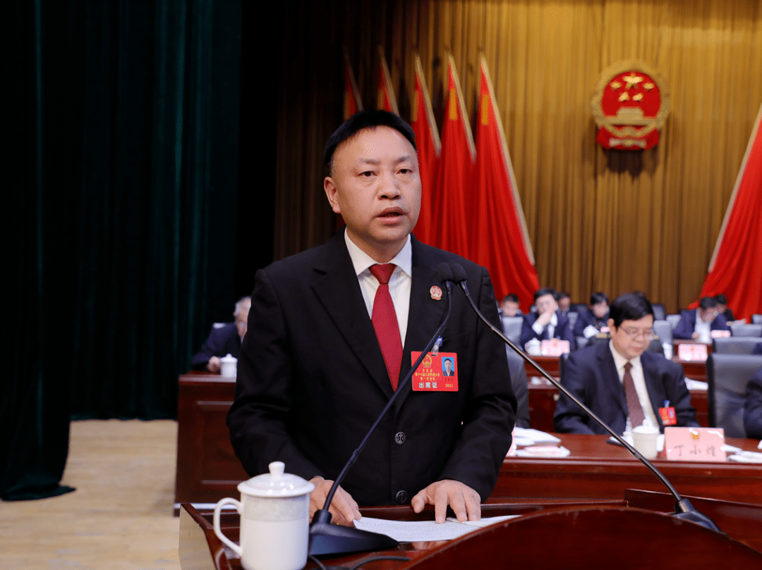 聚焦两会分宜县第十七届人大第一次会议举行第二次大会