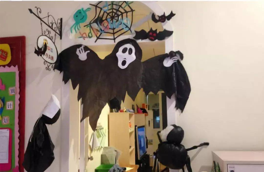幼儿园万圣节环创素材大全!