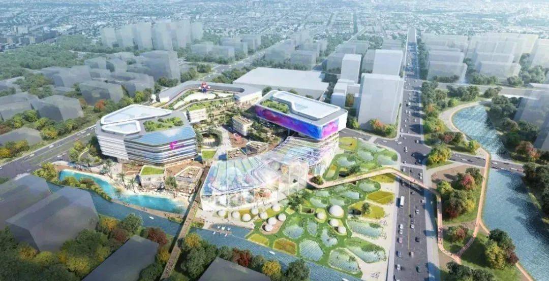 上海第二座印象城mega就在虹桥前湾和开市客仅隔一条马路