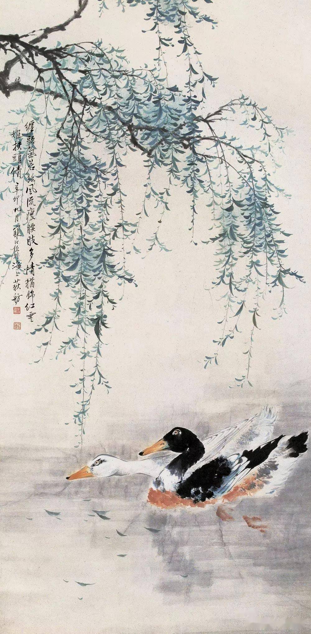 王雪涛的画 鸭子图片