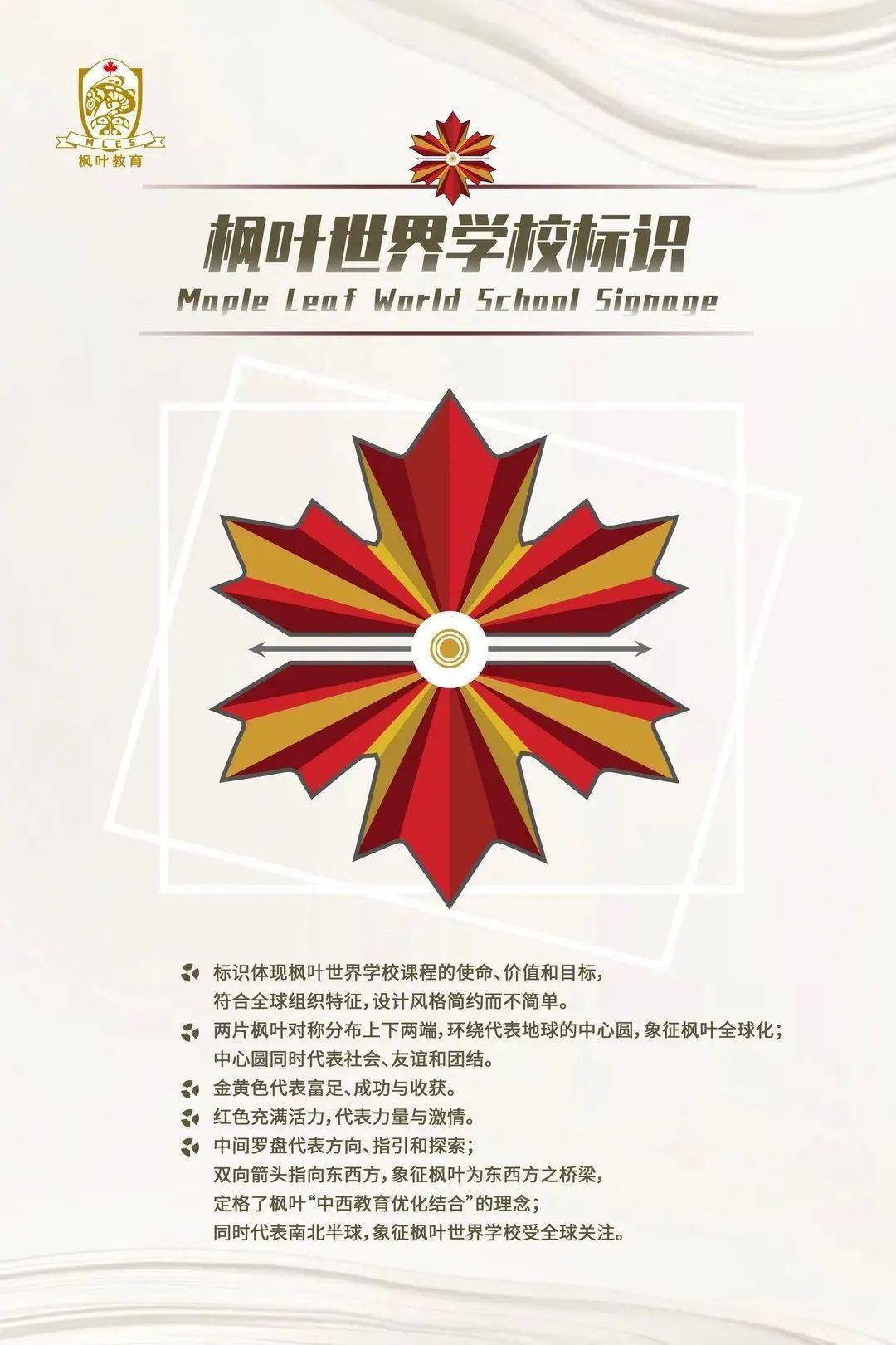 枫叶国际学校logo设计图片