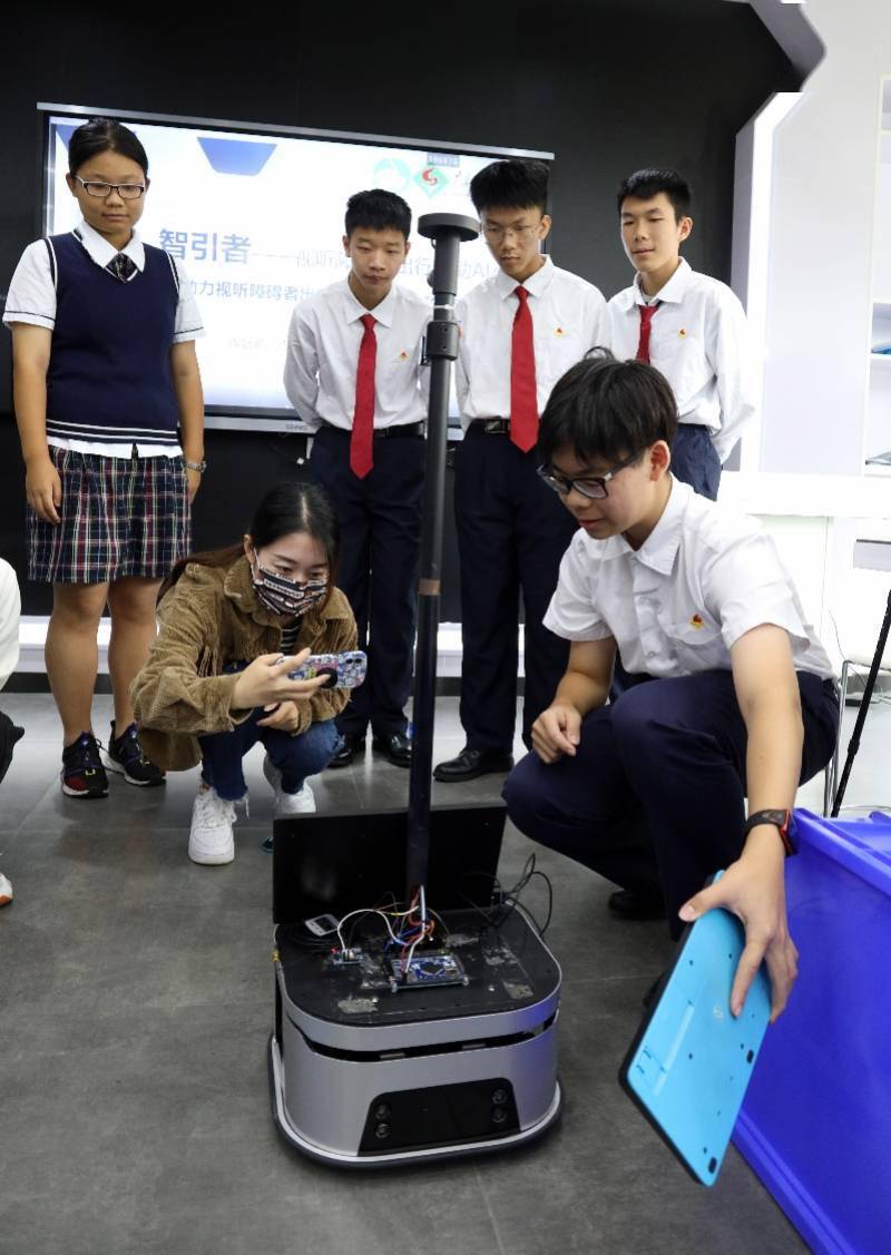 流食|省实高中生两项暖心发明拿下这项比赛的全国最高奖