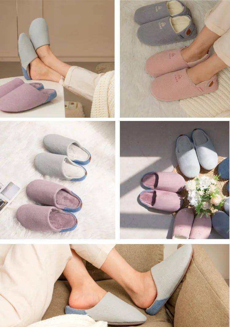 鞋子 专业防滑舒适保暖,秋冬买这一双棉拖就够了!