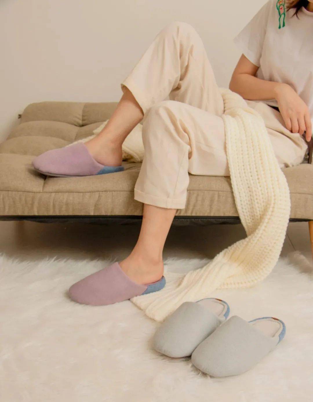 鞋子 专业防滑舒适保暖,秋冬买这一双棉拖就够了!