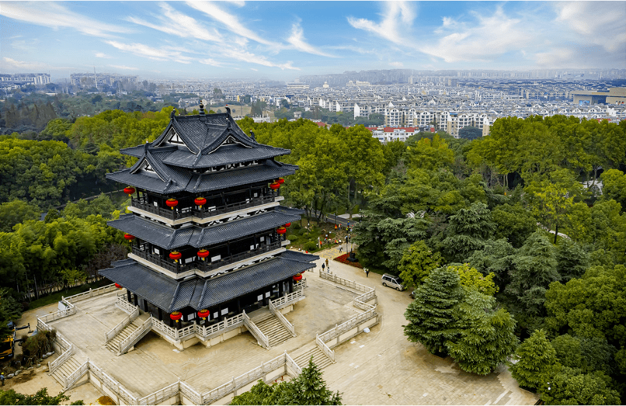 江阴南闸凤凰山图片