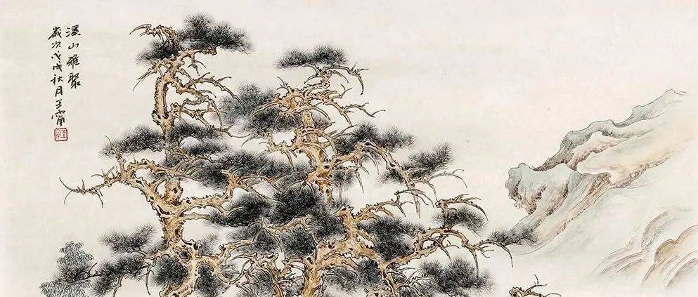 朱光潜 | 美是人生的价值所在_古松