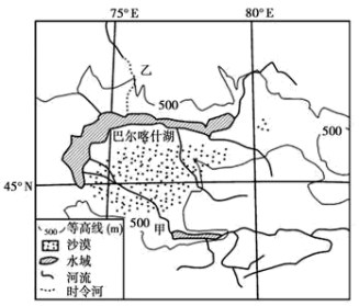 注入巴爾喀什湖,入湖水量佔總入湖水量的80�90%,隨著中亞地區工業