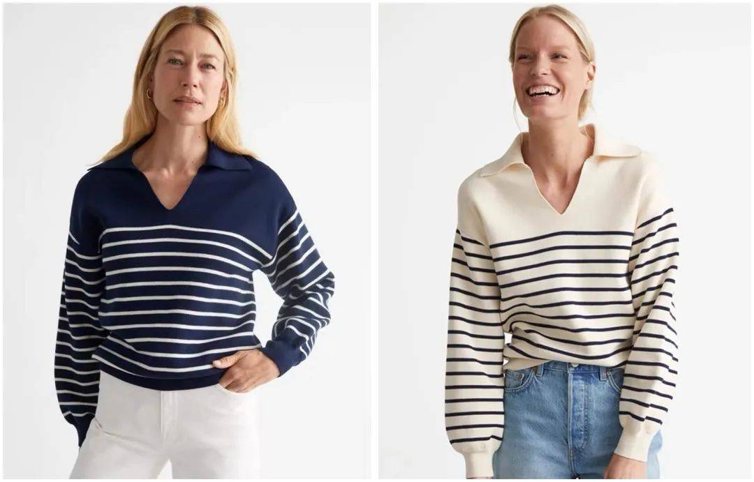 条纹 秋冬必买的毛衣，今年推荐这件！