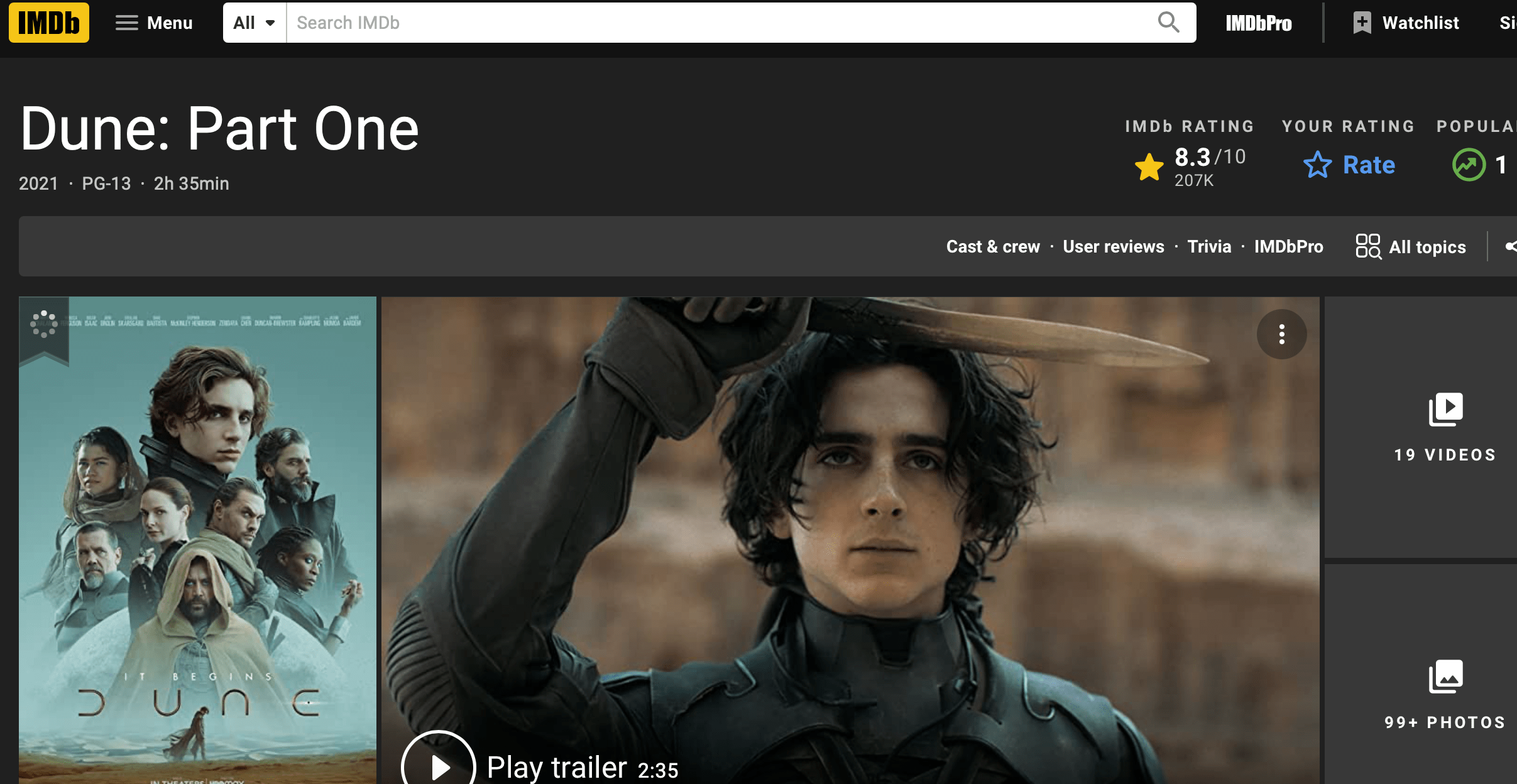 原著|?没看懂《沙丘》不是你的错，导演就没想让你看懂