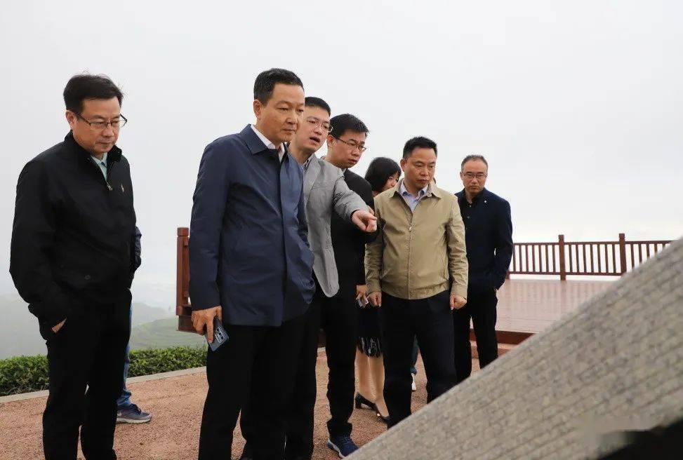 10月27日下午,县委书记陈劲松率队前往长龙镇,长龙华侨农场开展调研