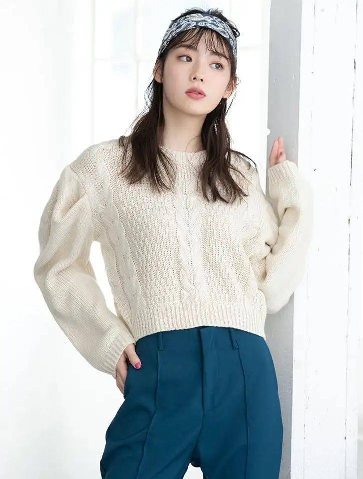 中村里帆的8款秋冬针织衫推荐