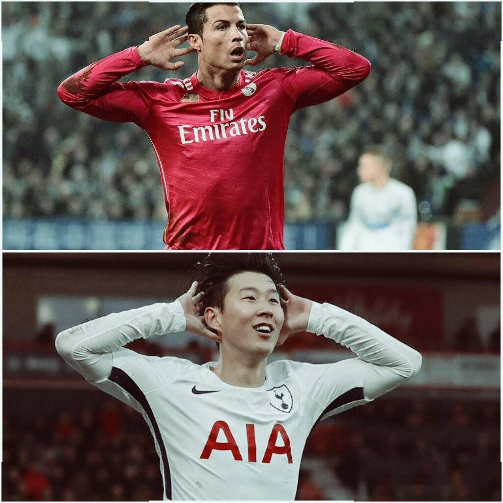 孙兴慜挑战c罗:从亚洲到英超,2年之后再相遇_热刺