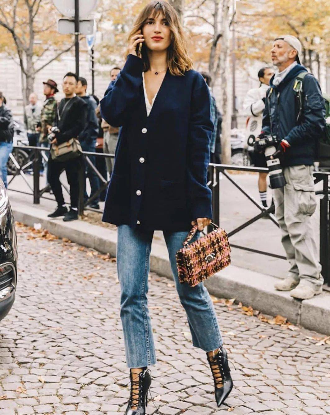 法国 入冬这样穿,也太太太好看了吧!