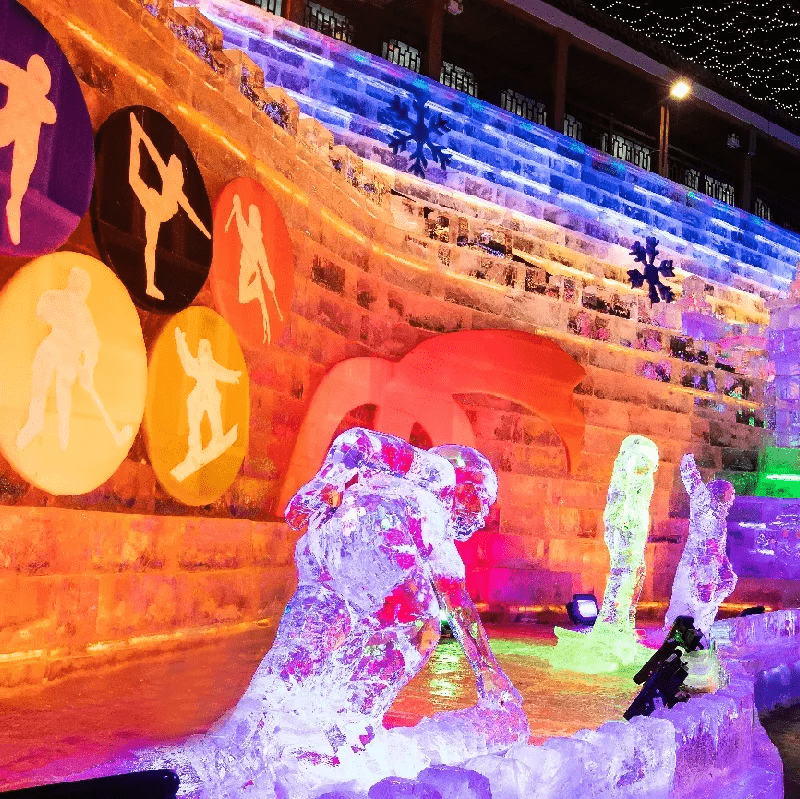 龙庆峡风景区于11月1日闭园，第36届冰灯艺术节筹备进行中，期待与您再相遇！