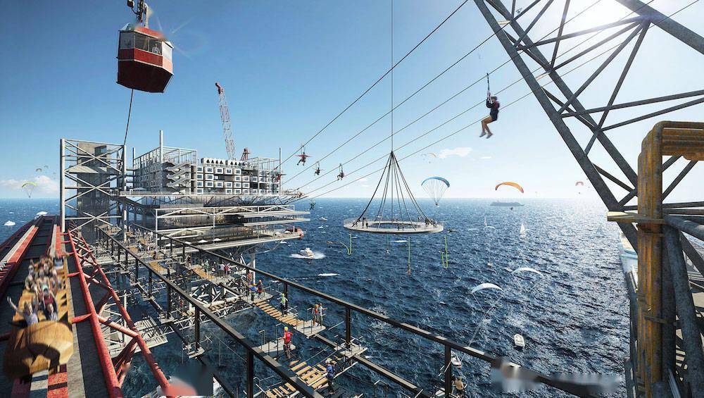 沙特将推出全球第一家“海上钻井平台”主题乐园
