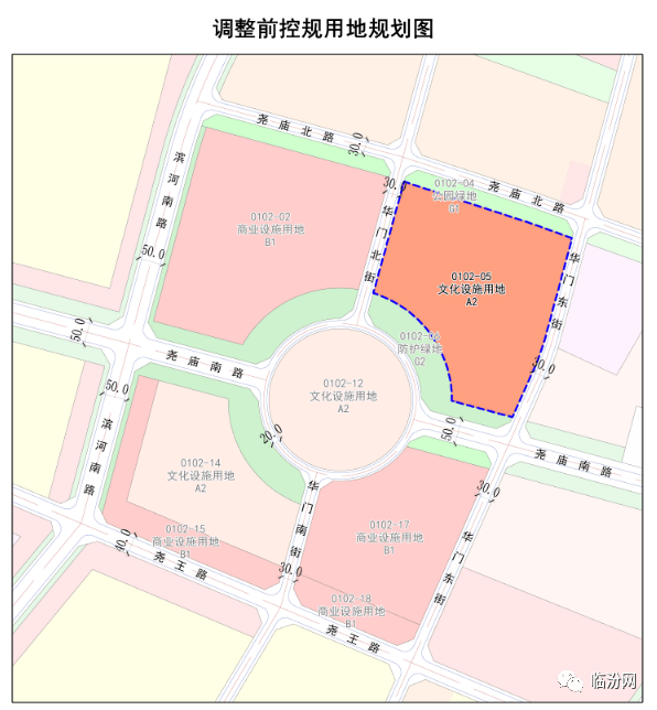 临汾城南规划图图片