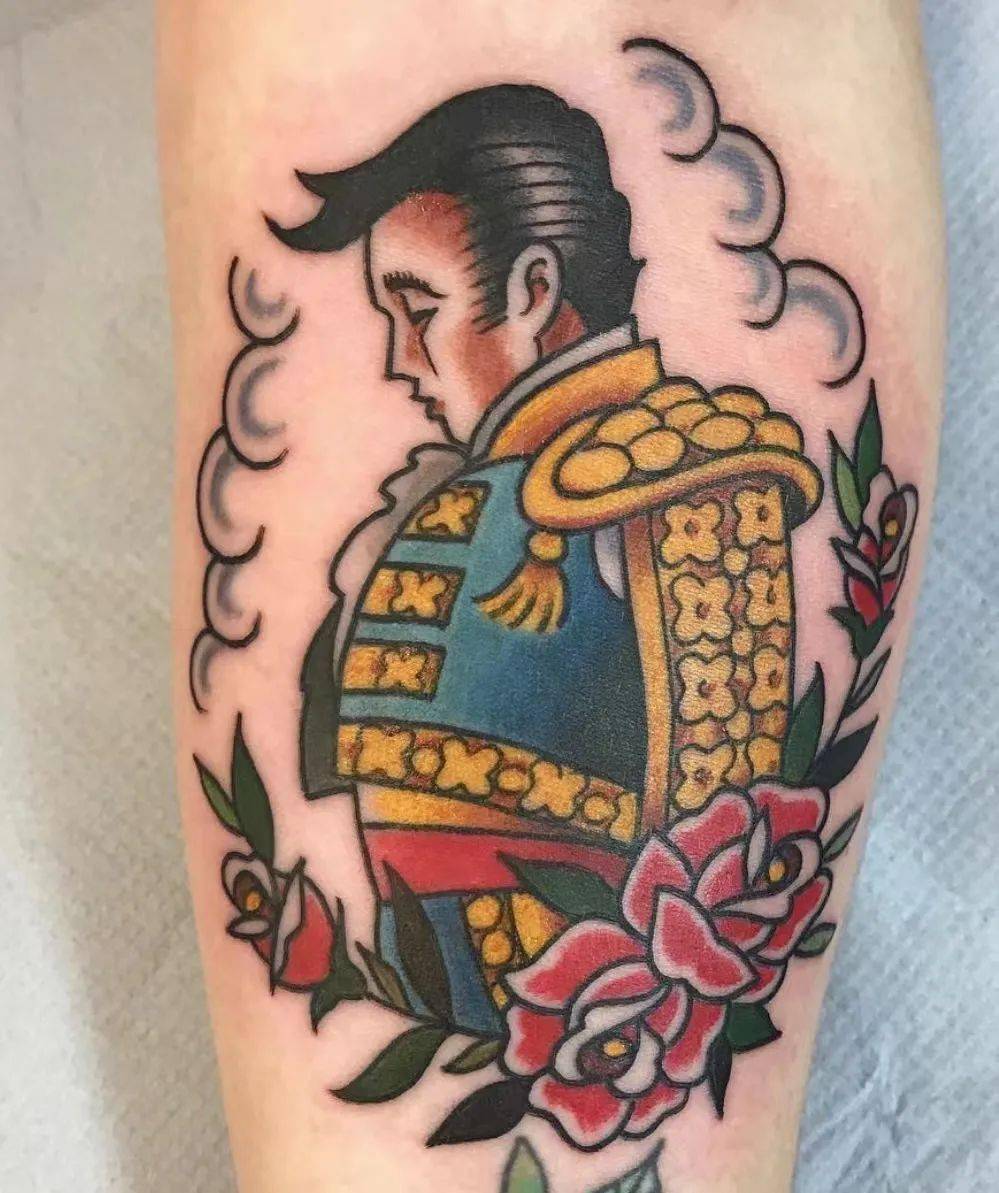 西班牙斗牛士纹身