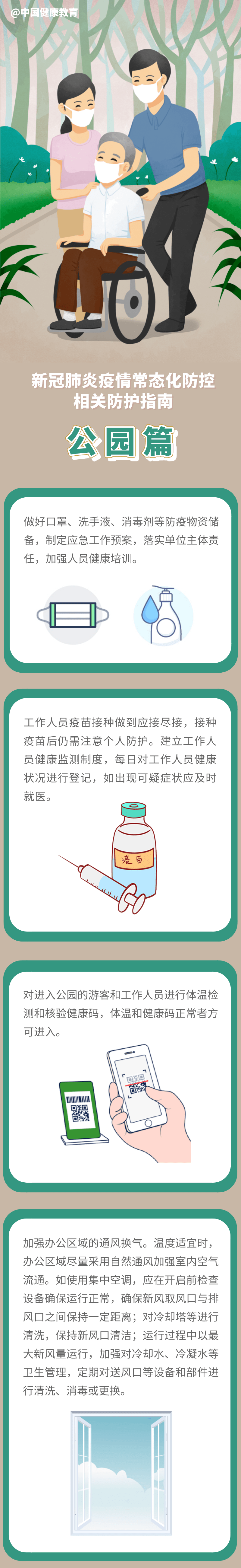 临清市|健康科普｜新冠肺炎疫情常态化防控防护指南之公园篇