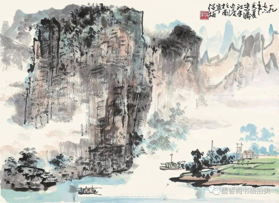 漓江画魂桂林山水画第一人叶侣梅