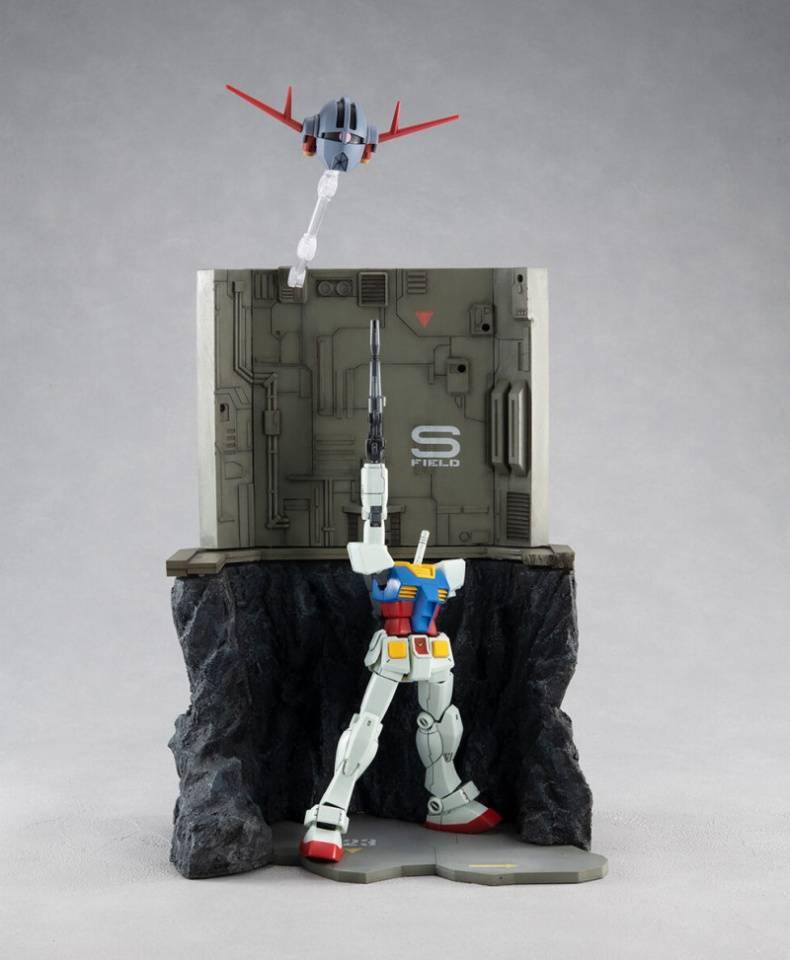 机动战士高达|模玩资讯：MEGAHOUSE RMS 机动战士高达 HG 1/144 情景模型