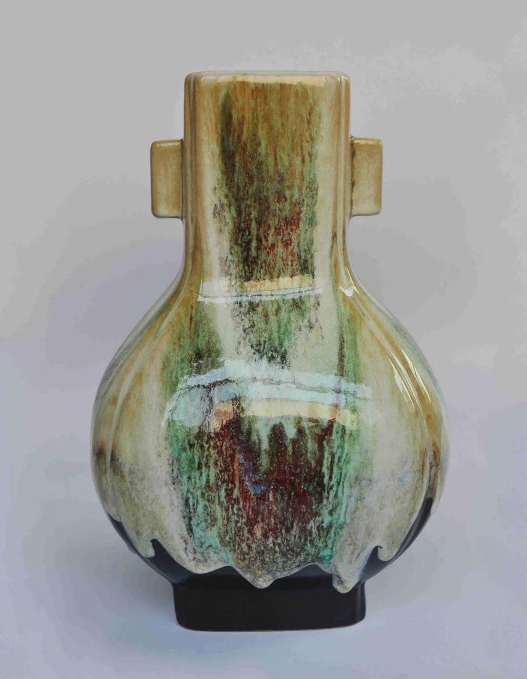 朱一圭陶瓷艺术绽开瓷花釉