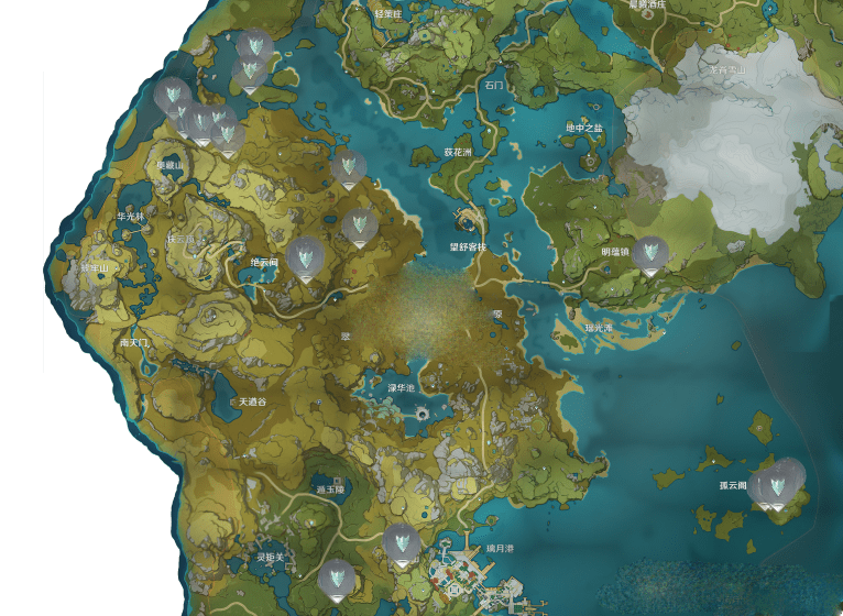 原神22晶核收集地点一览