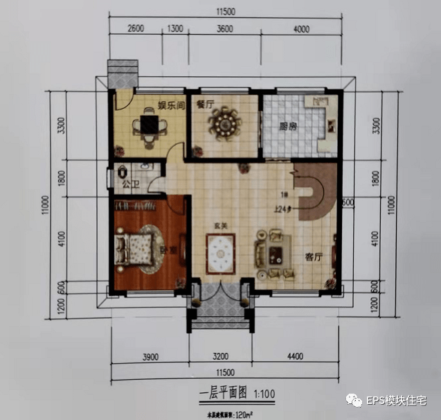 115m11m三层欧式别墅