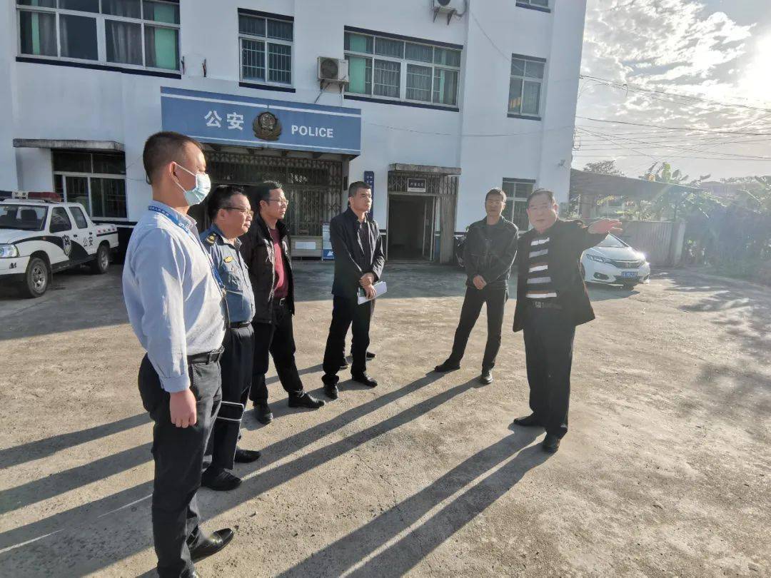 市交通运输局调研郁南治超危桥整治工作