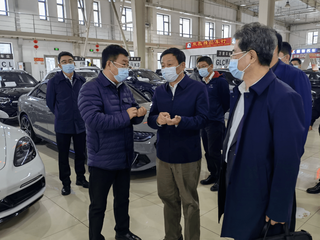 11月3日,中央扫黑除恶第七特派督导组副组长时耀华一行到华港二手车