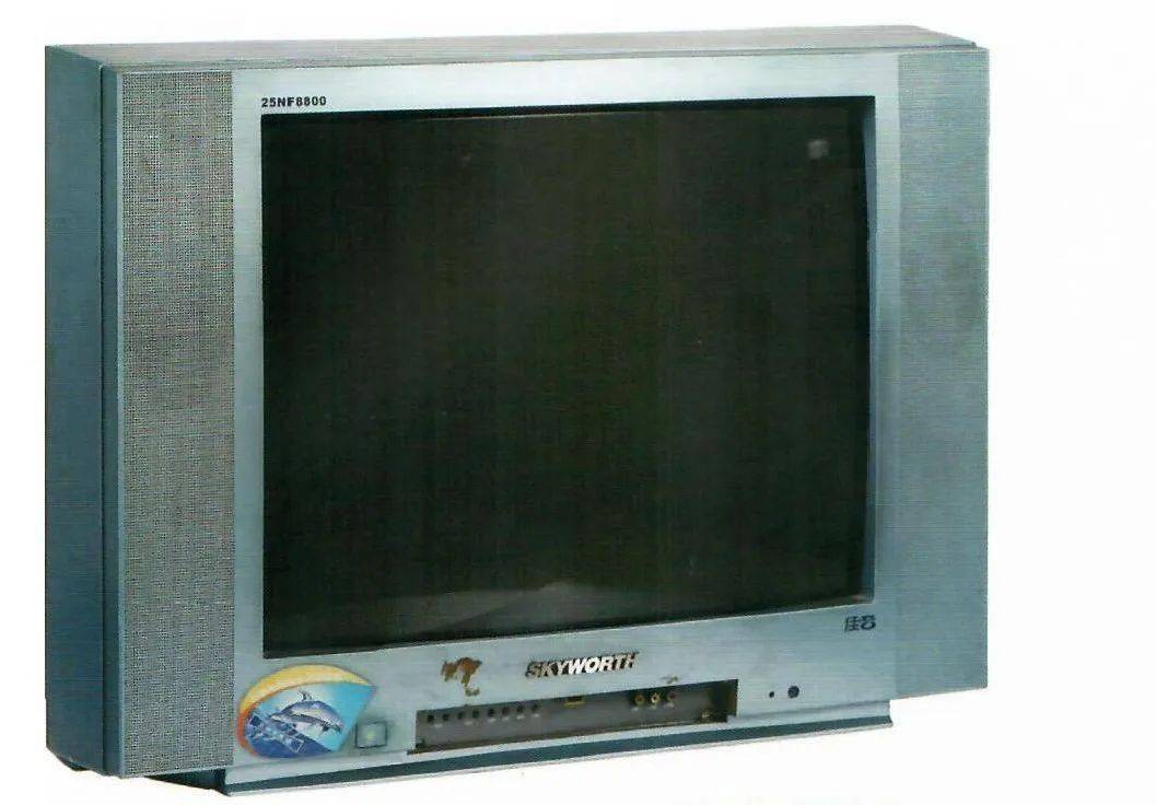 熊猫牌12寸黑白电视机扫码观看视频液晶电视机发展历程第一代液晶电视