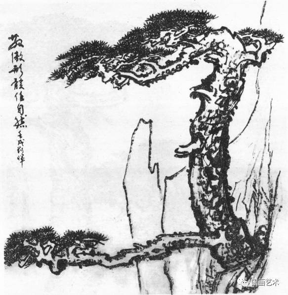 松树的画法详解