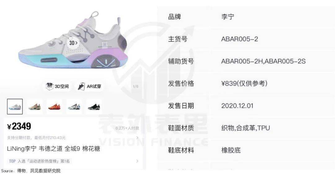 存货李宁的涨价哲学,收割“表里不一”的年轻人