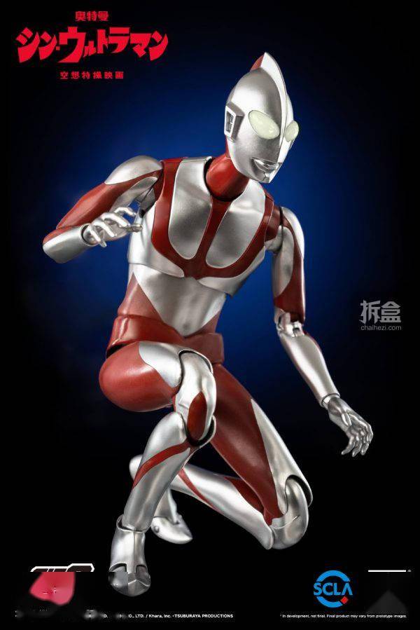 产品THREEZERO 新奥特曼 SHIN ULTRAMAN 1/6可动人偶12寸