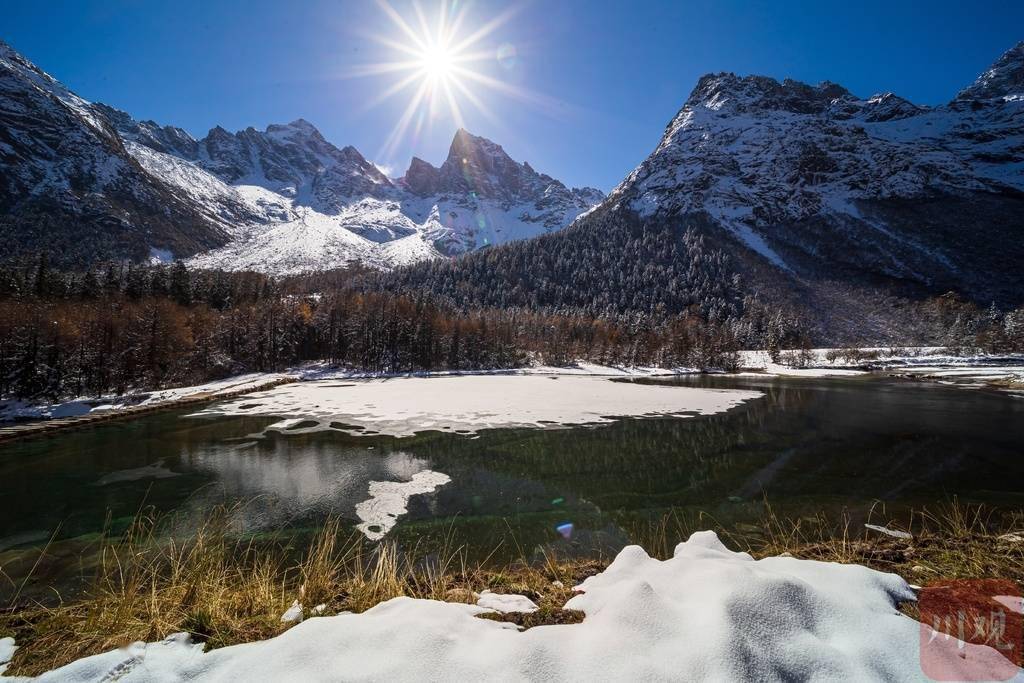 景区|如诗如画！来看毕棚沟初冬雪景大片