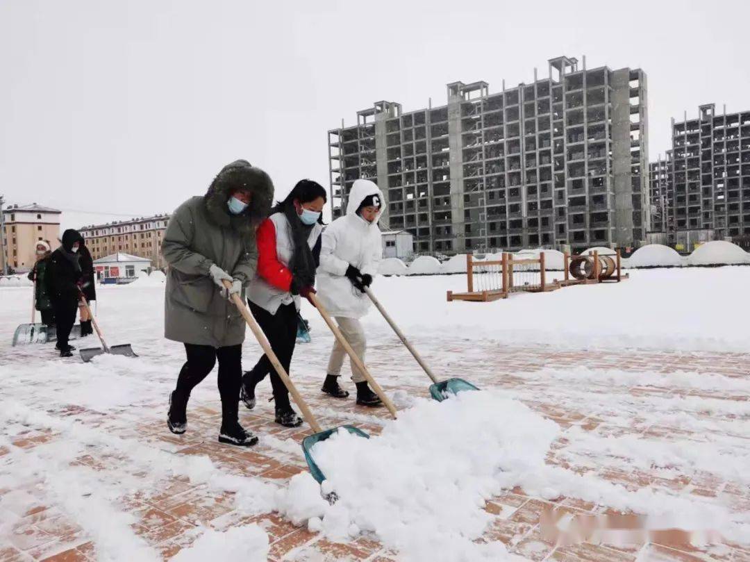 家长|雪之初，童之趣——第五幼儿园2021年初雪小记