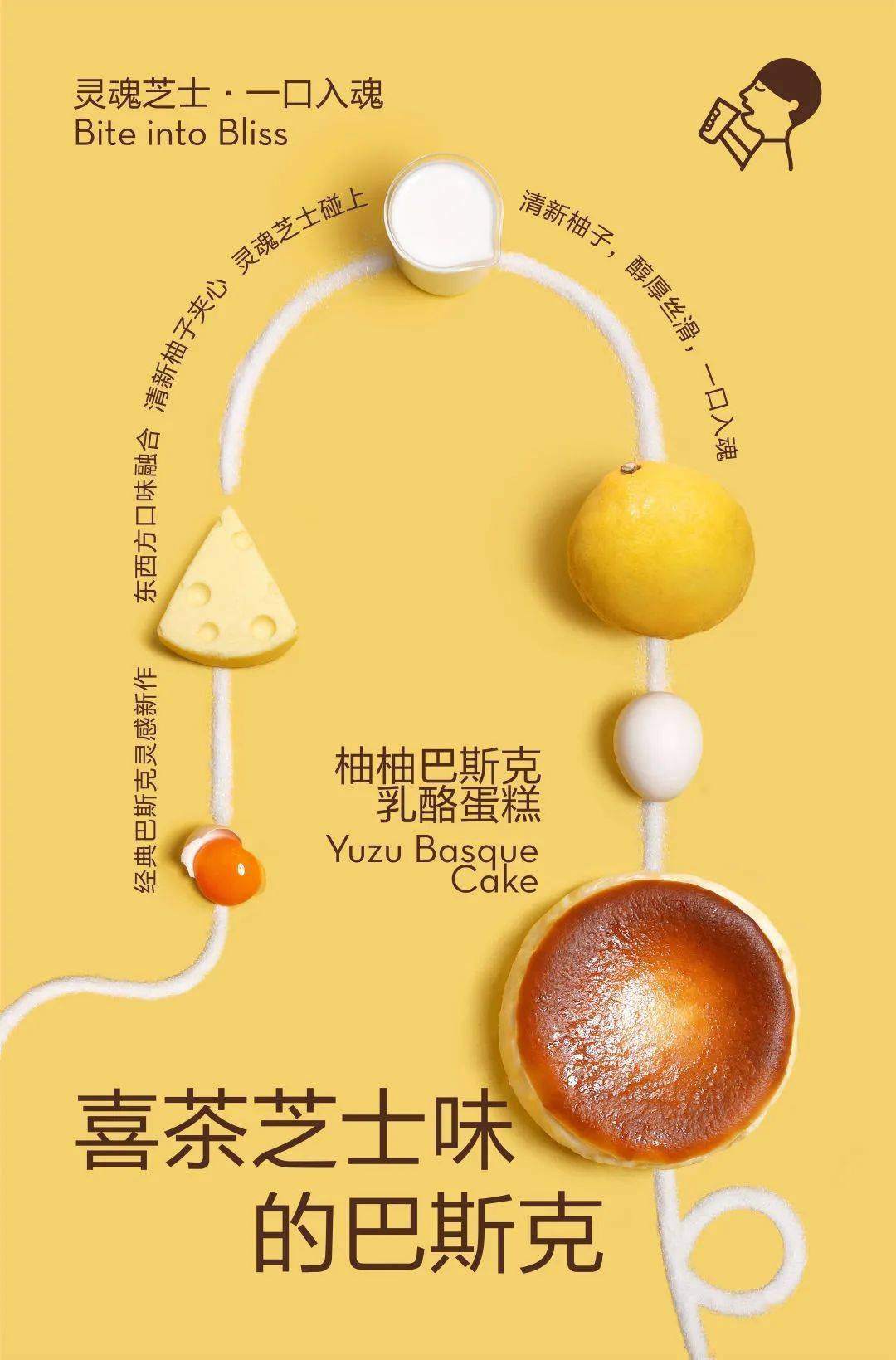 喜茶的海报设计越来越高级了