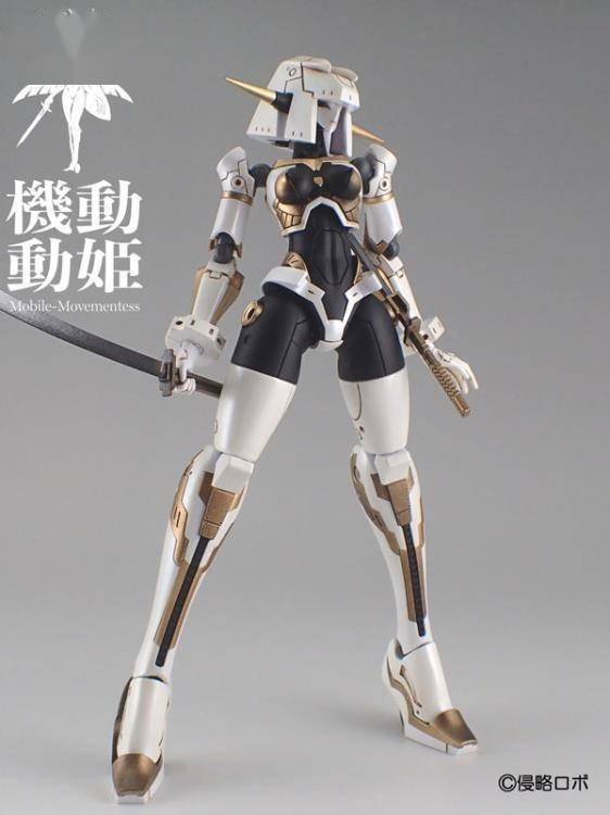 模玩|模玩资讯：侵略ROBO《机动动姫MoMo》黑/赤/铁&白/黒/金 模型发售