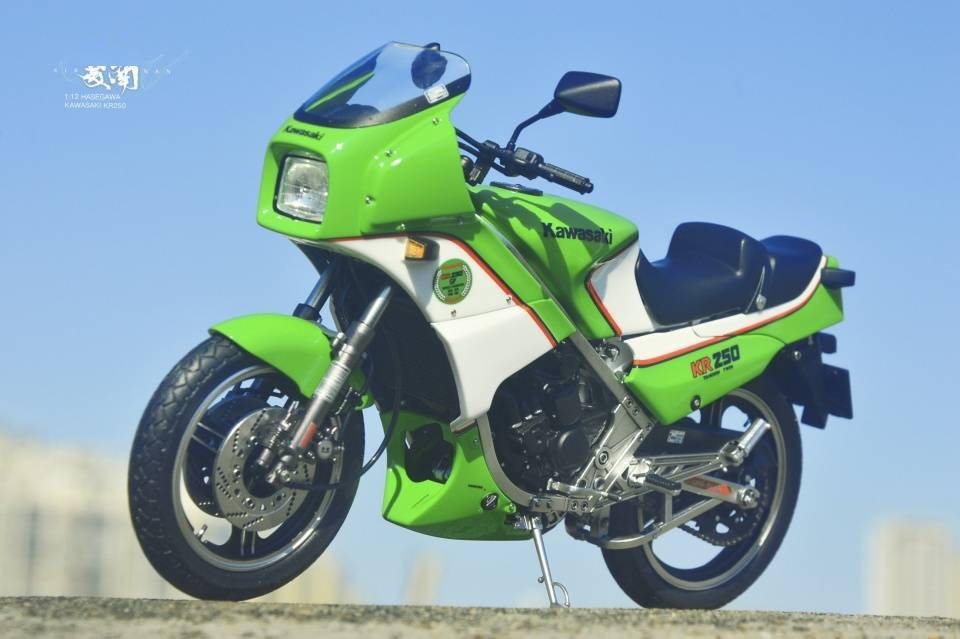 文章|模玩秀：长谷川 1/12 川崎KR250 摩托