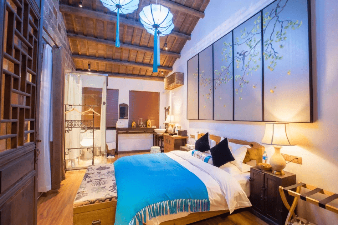 邂逅婺源这座网红民宿承包中国最红的婺源秋色地丨花田溪