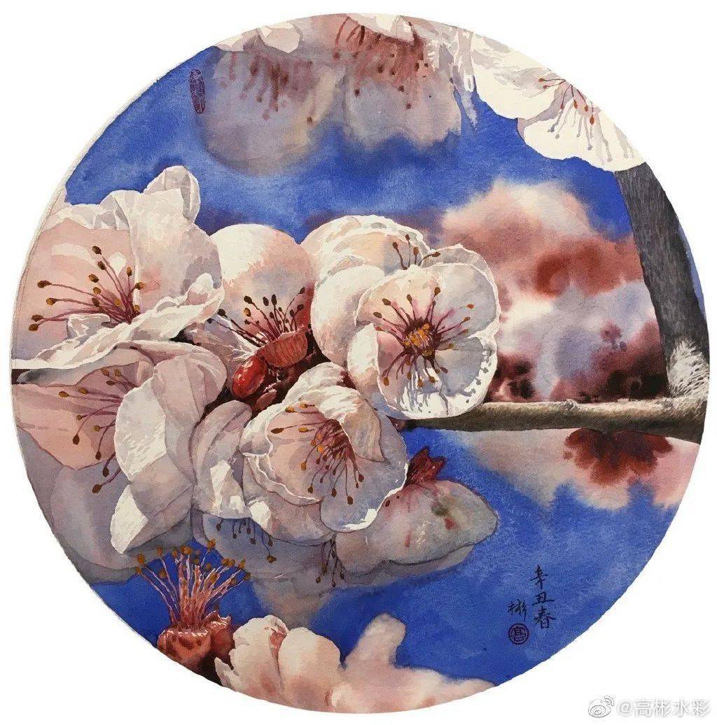川美毕业的水彩大师,笔下缤纷绚丽的花卉,极致的风景静物,张张惊艳!