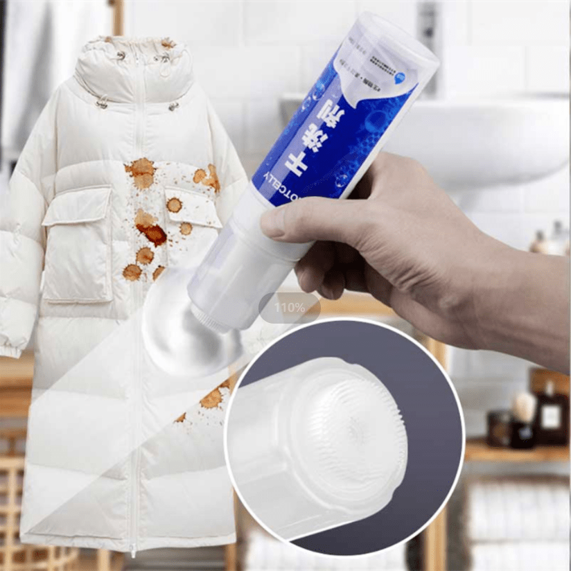 泡沫秋冬羽绒服 污渍用它