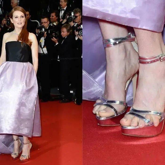 女明星的脚趾,足控爱好者的灾难…_高跟