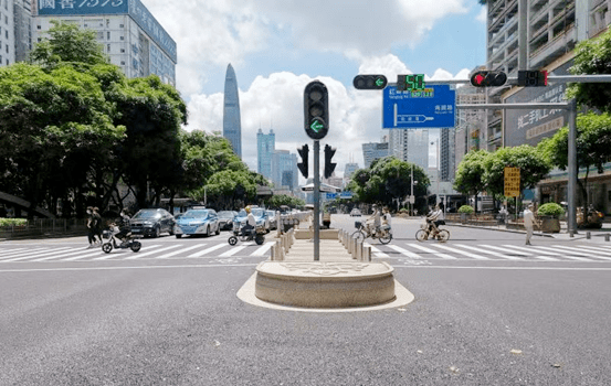 安全加倍二次过街岛新升级