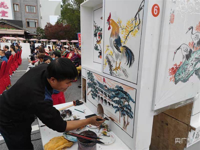 非遗|灶花绘制、鱼羊争鲜、非遗表演…… 第十六届崇明灶花艺术节精彩开幕